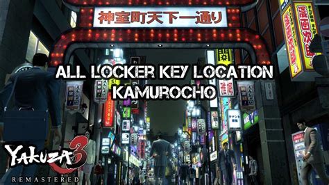 Locker Keys: Kamurocho .